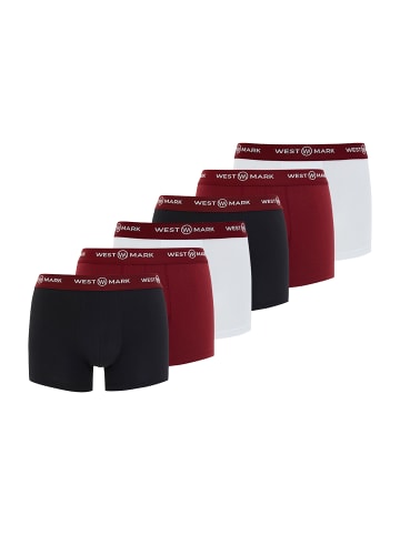 Westmark London Retro Short / Pant Oscar in Black / Red / White
