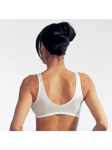 MedoVital Vorderverschluss-BH ohne Bügel 2er-Pack in weiß