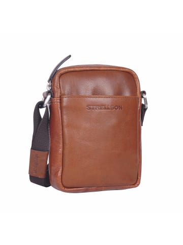 Strellson Schultertasche 'Kenley Marcus in Cognac 13,50 x 18,50 x 5,00 cm'