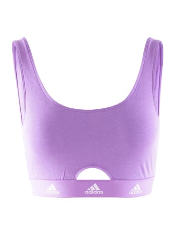 adidas Bustier SCOOP BRALETTE in lila