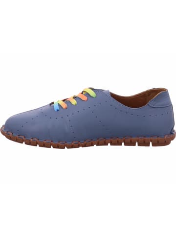 Artiker Schnürhalbschuh in blau