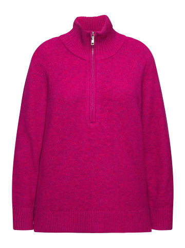 Ulla Popken Pullover in dunkles malve