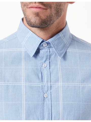 S. Oliver Langarm FreizeitHemd für Herren in blau