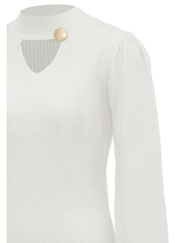 leo selection Damen Strickpullover in Weiss