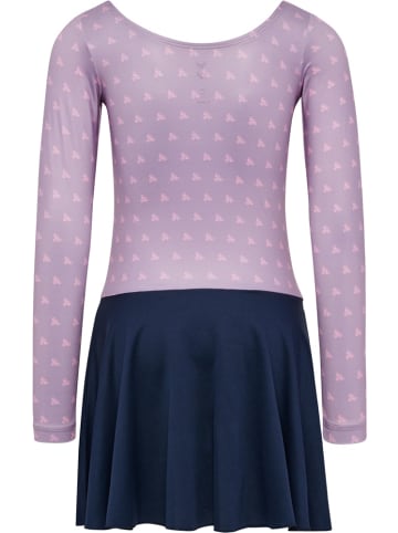 Hummel Kinder Trainingsanzug "Mix Gymsuit Longsleeve" in Lila