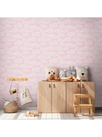A.S. Création Tapete Cosy Clouds in Rosa