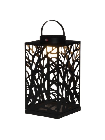 4Living LED-Laterne in schwarz