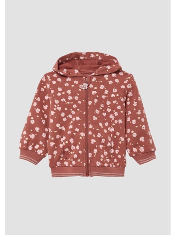 s.Oliver Sweatshirt Jacke in 38A4_rubinrot