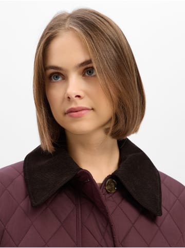 Barbour Jacke Moira in aubergine