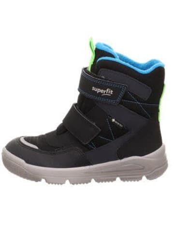 superfit Stiefel Kinder Schuh Textil \ MARS in Schwarz