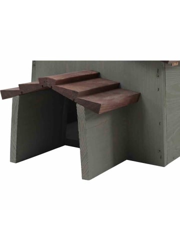 Siena Garden Igelhaus Miami Kiefer , 55x38x28 in Olive/Braun in Olive/Braun