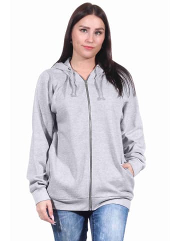NORMANN Jacke Kapuze Sportanzug - 71156 in grau