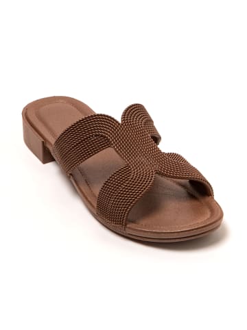 Brasileras Pantoletten "Mardin" in Braun