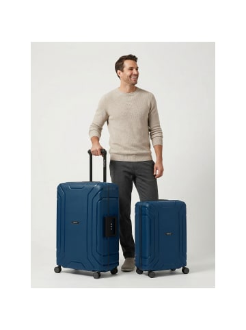 Redolz Essentials 15 4-Rollen Kofferset M+L mit Dreipunktverschluss navy blue