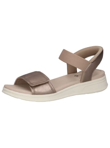 Caprice Sandale in TAUPE METALLIC