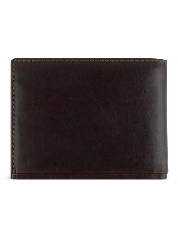 Bugatti Neaples Geldbörse RFID Schutz Leder 12 cm braun