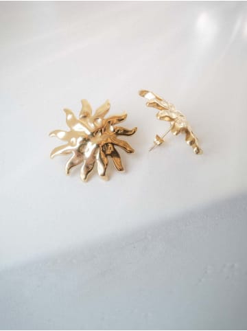 PURELEI Ohrringe Iconic Sun in Gold
