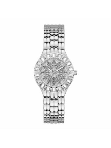 Guess Analoguhr für Damen in silber