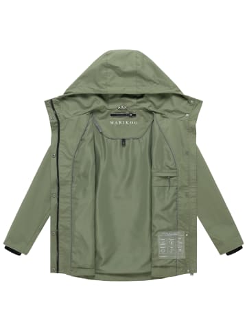 Marikoo Outdoorjacke Bonbonparty 16 in Olive Leaf