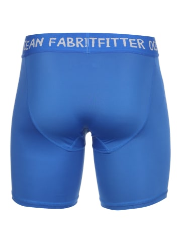 OUTFITTER Trainingsshorts OCEAN FABRICS TAHI in blau