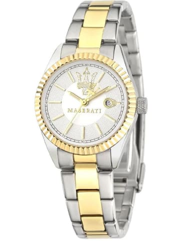 Maserati Uhr in Silber