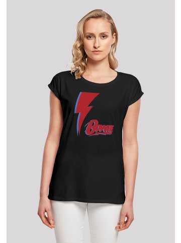 F4NT4STIC T-Shirt David Bowie Red Bolt in schwarz