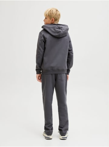 JACK & JONES Junior Kapuzenpullover in Asphalt
