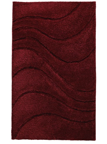 RIDDER Badezimmerteppich La Ola weinrot