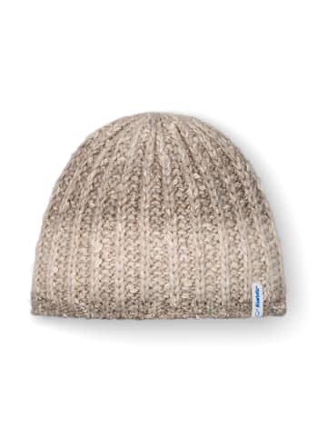 Eisbär Strickmütze aus Bio-Baumwolle für Damen in beige