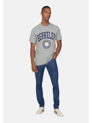Only&Sons T-Shirt 'Berkeley' in hellgrau
