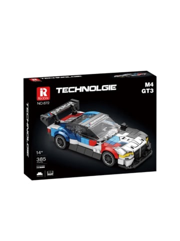 Reobrix 672 GT3 Rennwagen 1:24 Klemmbaustein Set 385 Teile