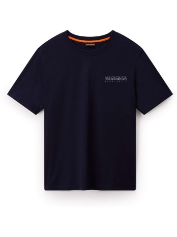 Napapijri T-Shirt "S-Turrach Ss" in Blau