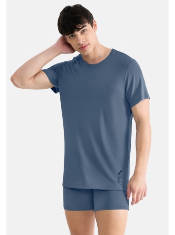 Sloggi Unterhemd / Shirt Kurzarm SLG Base Soft in Cloudy blue
