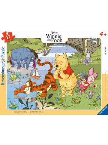 Ravensburger Ravensburger Kinderpuzzle 05671 - Mit Winnie Puuh die Natur entdecken - 47...