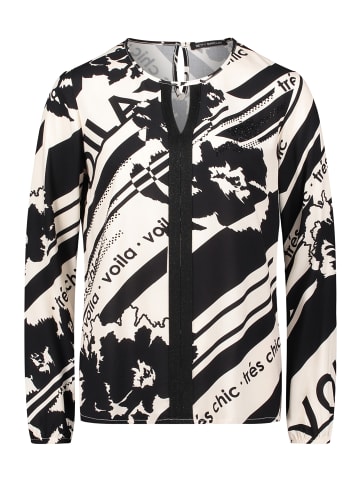 Betty Barclay Bluse in ecru schwarz