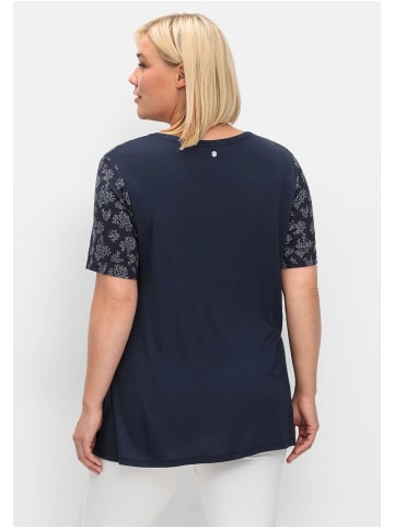 sheego Stillshirt in tiefblau