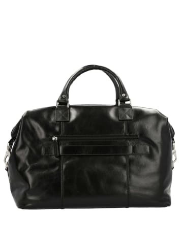 PICARD Buddy Weekender 26 - Reisetasche 44 cm Büffelleder (schwarz) in schwarz