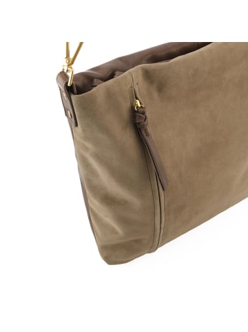 FREDs BRUDER Beyond Schultertasche Leder 33.5 cm in taupe