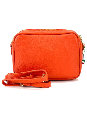 Florence Florence Umhängetasche Leder orange ca. 22cm