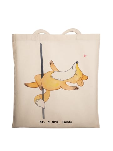 Mr. & Mrs. Panda Stoffbeutel Fuchs PoledanZeichen ohne Spruch in Creme