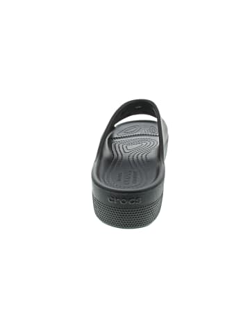 Crocs Classic Platform Slide Pantolette Schwarz