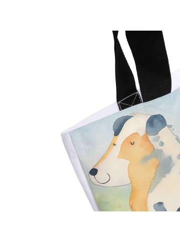 Mr. & Mrs. Panda Schultasche Hund Australien Shepherd Design mit... in Weiß