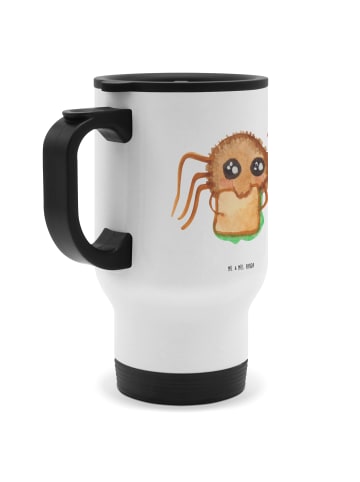 Mr. & Mrs. Panda Thermobecher Spinne Agathe Sandwich ohne Spruch in Weiß