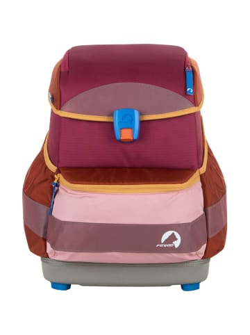 finkid Schulranzenset 4-tlg. BUDDY EKO SPORT berry mix in rot