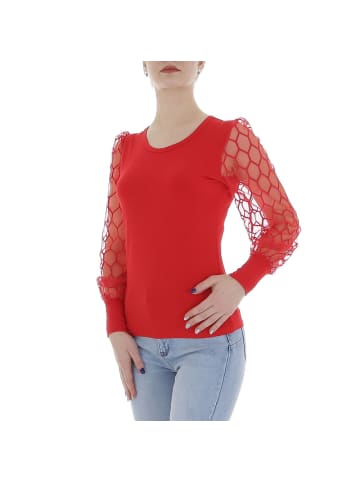 Ital-Design Bluse in Rot