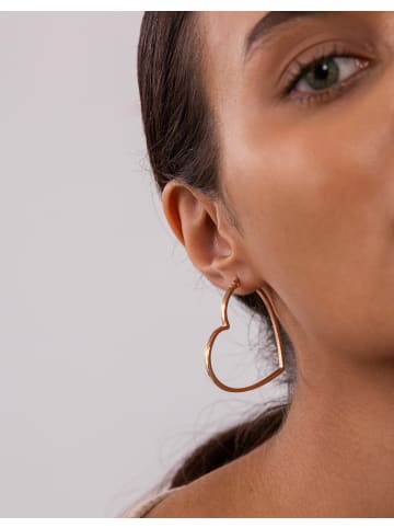 PURELEI Creolen Big Love in Rosegold