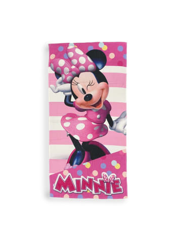 Disney Minnie Mouse Strandtuch für Kinder aus Baumwolle, 70x140cm