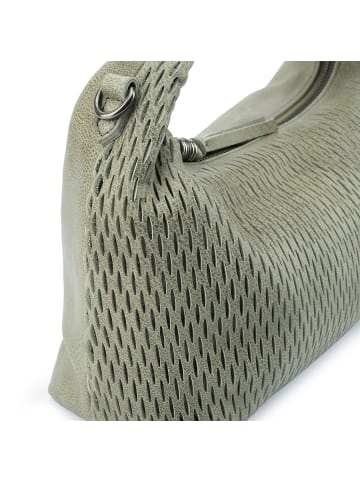 FREDs BRUDER Soft Cut Handtasche Leder 35 cm leaf