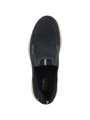 Clarks Slipper Sailview Step in dunkelblau