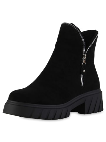 VAN HILL Klassische Stiefeletten Katherine in Schwarz